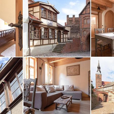 Ferienhaus Zur Rossfurt Tangermünde エクステリア 写真